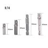1/4\" Socket Adapter Adapter Chrome Vanadium Steel Drill Extension