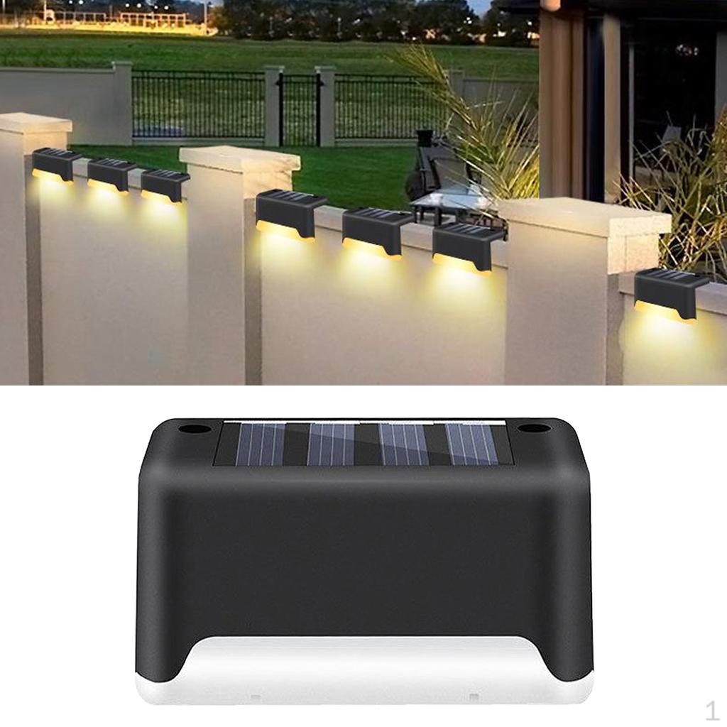 

Наружные фонари, водонепроницаемые для уличных лестниц, ступенек, заборов, дворов, патио и дорожек чёрный