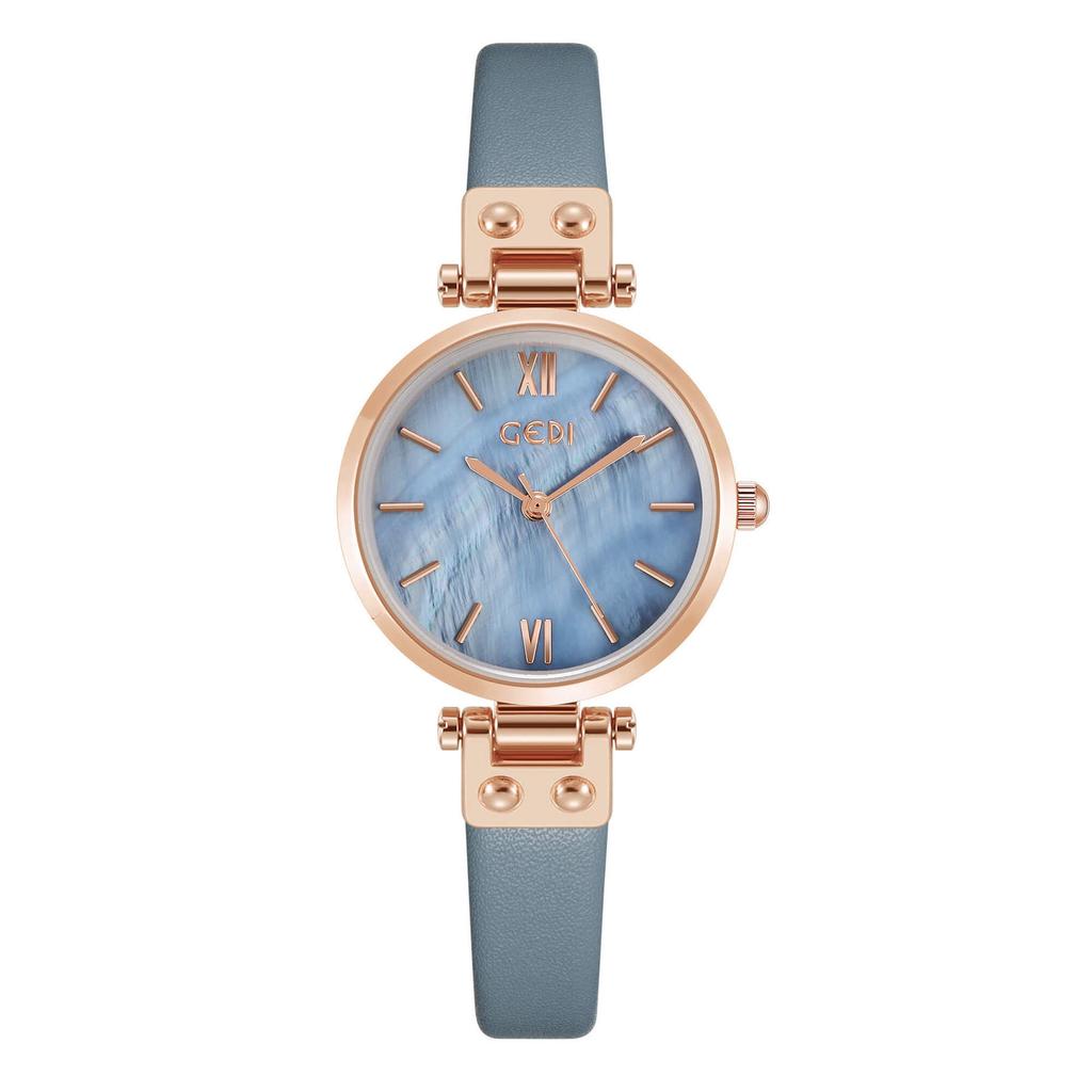 Literary And Artistic Style Female Student Watch Fine Strap Exquisite Small Dial Women'S Waterproof Watch