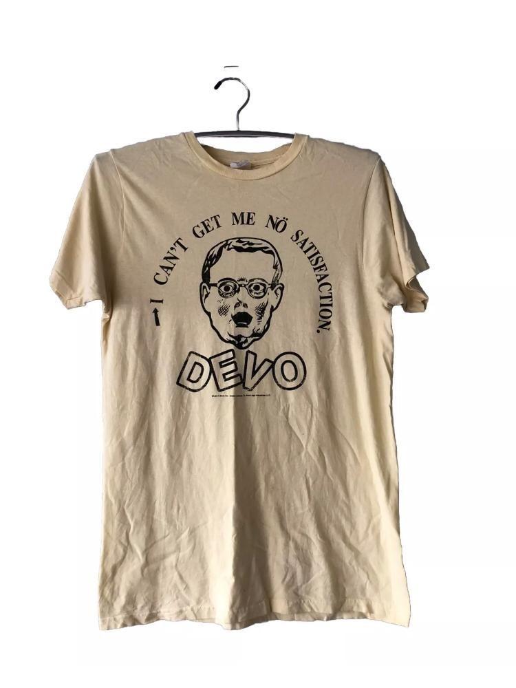 Devo I can t get me no satisfaction Band T Shirt AN62135 S