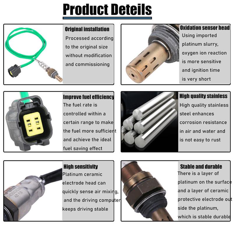 L813-18-861B L813-18-861 Hinterer Lambdasonde O2-Sauerstoffsensor für Mazda 6 1.8L 2.0L 2.3L 2002 2003 2004 2005 2006 2007 L81318861B
