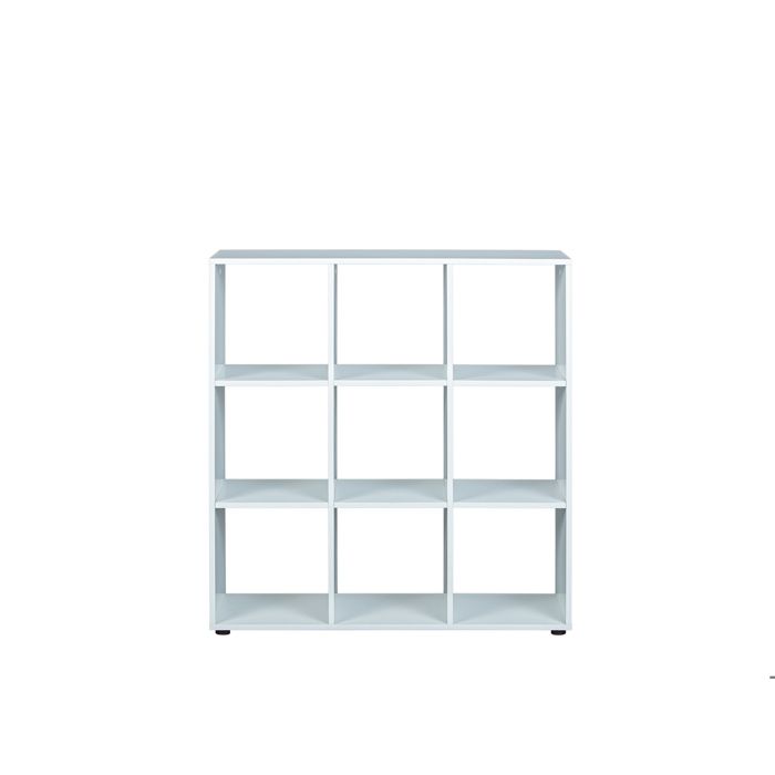 Inter Link Séparation De Pièce CADORE 9 Compartiments Blanc Bibliothèque