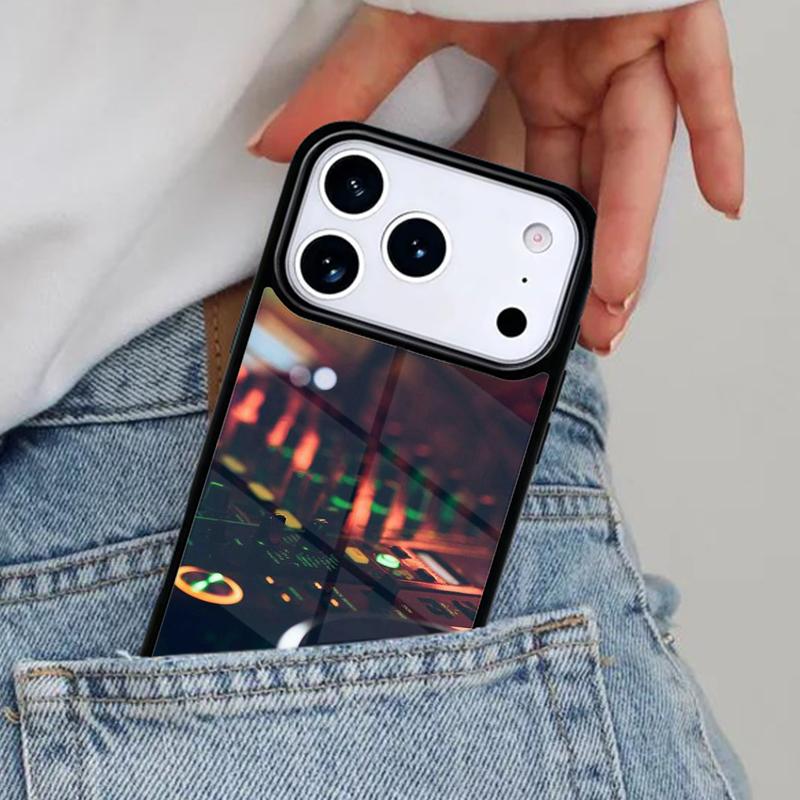 Ddj Dj Musik weiche Handyhülle für iPhone 16e 15 14 13 12 17 Pro Max Plus Air 17pro Hülle Coque