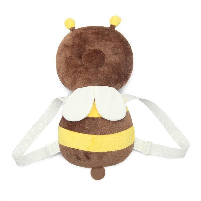 Cuscino Protezione Testa Gufo per Bambino con Cristalli Peluche Materiale Morbido per la Sicurezza del Neonato