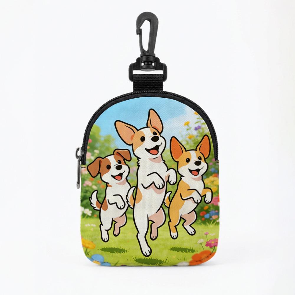 

Cartoon Pattern Dog Training Snack Bag Portable Food Dispenser Bag Dog Treat Pouch Outdoor Travel Style 8