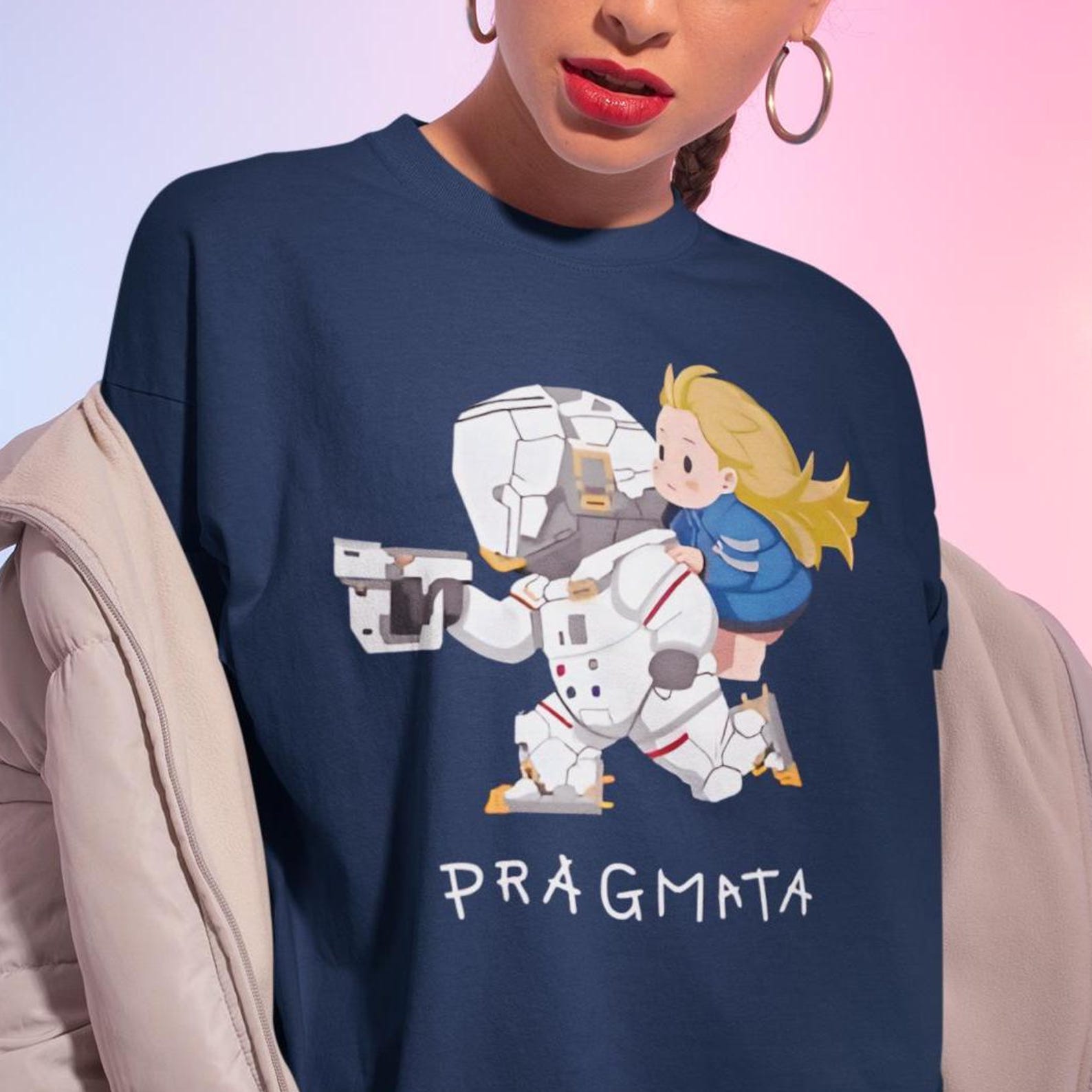 Pragmata Game Shirt - Pragmata T-shirt,Gamer Sweatshirt,Gaming Tee,Hugh Williams,Diana 2XL