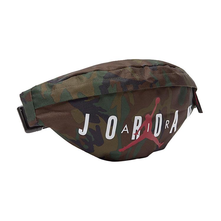 תיק קרוסבודי פוליאסטר ג'ורדן חדש, תיק סלינג, פאוץ' מותן רגיל יוניסקס קמופלז' 9B0533-650