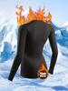 Women's Fleece-Lined Thermal Underwear Set, 2-Piece Base Layer for Cycling, Skiing, Yoga, Outdoor and Casual Wear