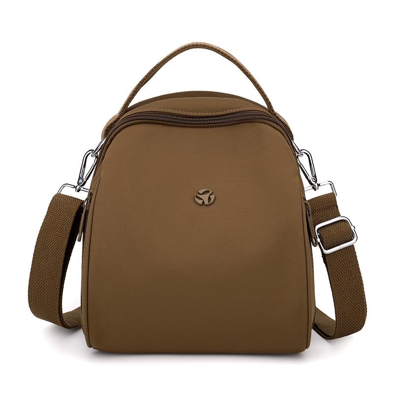 Жіноча багатофункціональна сумка через плече, кросбоді, однотонна, сумочка, дорожня сумка, нейлоновий маленький рюкзак