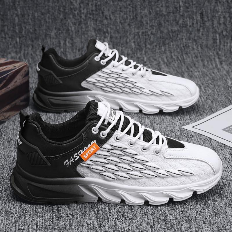 

Мужские кроссовки для бега, высококачественная мужская спортивная обувь, модная повседневная обувь для отдыха на открытом воздухе, мужская удобная и дышащая повседневная обувь 39