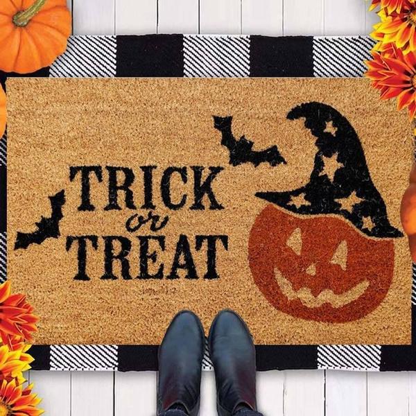 Halloween Home Decoration Atmosphere Mat Entrance Door Mat Kitchen Clown Floor Mat Entrance Mat
