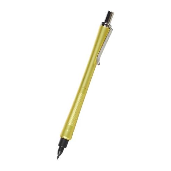 Auto Sharp Pencil Nonok Nock Yellow AP-505N-YL with Automatic Lead Advancement, Writes Continuously Without Knocking, Lead Breakage Resistant During