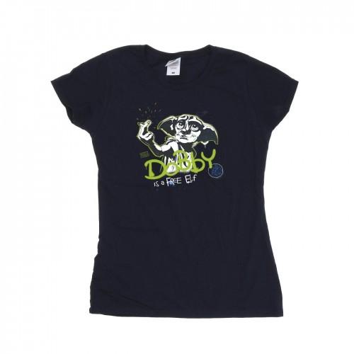 Harry Potter Womens/Ladies Dobby A Free Elf Cotton T-Shirt