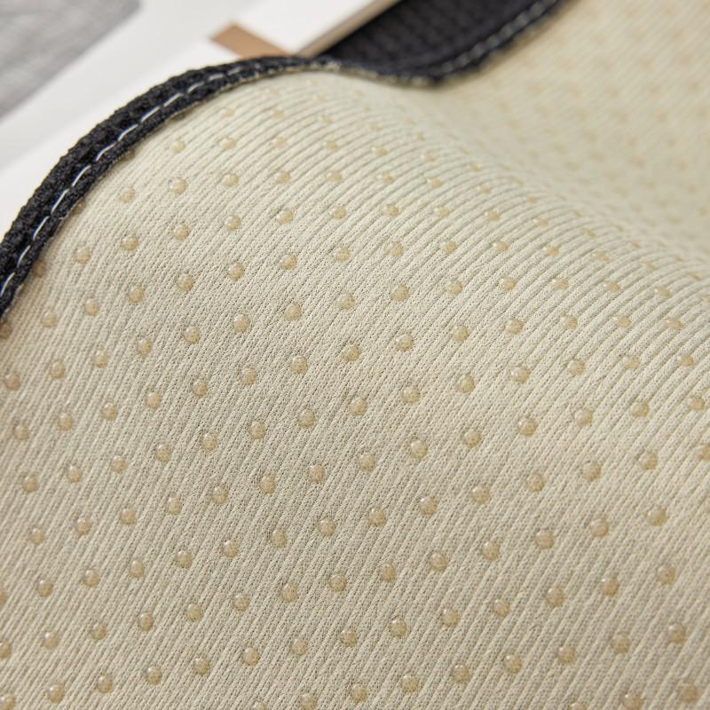 Cream Waffle Solid Sofa Cushion: Universal, Soft, Skin-Friendly, Waterproof & Non-Slip.