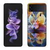 Yellow Duck Phone Case For Samsung Z Flip 7 6 5G Galaxy Z Flip 5 4 3 Black Hard Cell Cover Luxury PC Shell Coque