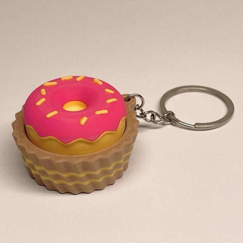 Dessert Theme Fidget Clicker 3D Printed Simulated Food Stress Relief Toy Perfect for Birthday Party Favors Gifts