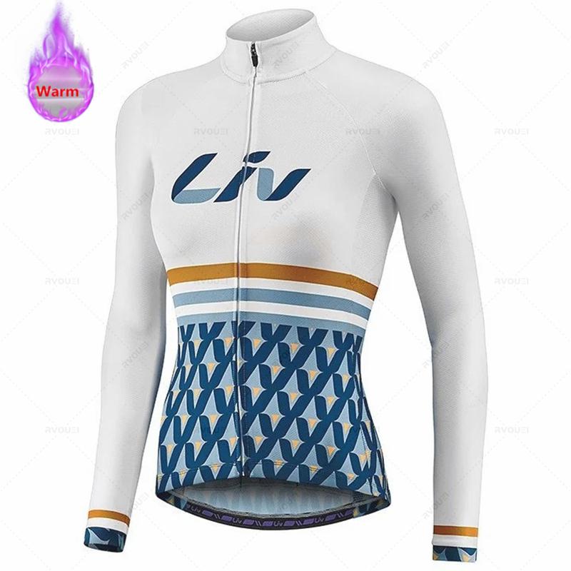 2026Women Winter Bicicleta Set Outdoor Thermal Fleece Cycling Clothing Road Bike Shirt MTB Jersey Bicycle Uniform Roupa Ciclismo