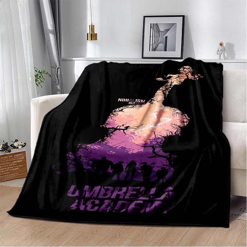 The Umbrella Academy TV Movie Soft Plush Blanket,Flannel Blanket Throw Blanket for Living Room Bedroom Bed Sofa Picnic Cover Kid