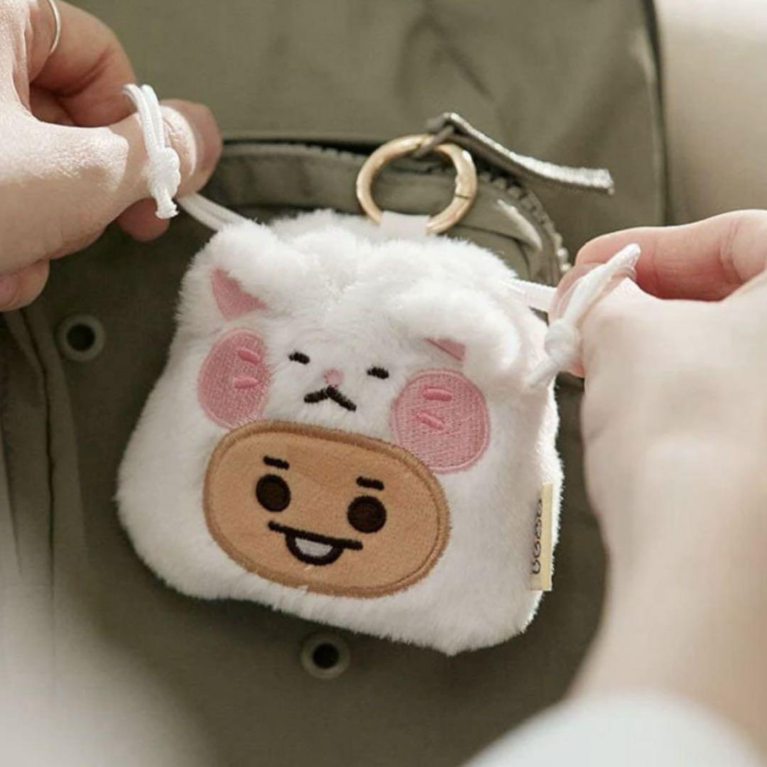 

[USED] BT21 SHOOKY FLUFFY Baby Mini Drawstring Bag