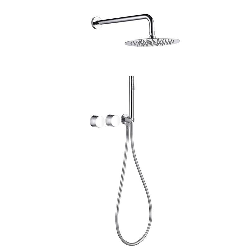 Серый Скрытый Ванная Душевой Смеситель Встроенный Матовая Латунь Душевой Смеситель Черный Латунный Ванный Душевой Смеситель Ручная Душевая Лейка