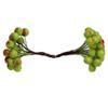 40Pcs On 1 Bunch Emulated Artificial Berries Lifelike Fake Fruit Food Home Decor MIT