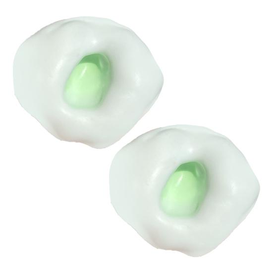 Yousheng 2Pcs Shapeable Stress Ball Toy Anxiety Relief Squeeze Ball Sensory Toy Kids Teens Adults Portable Soft TPR Colorful Ball Pinch Fidget Toy