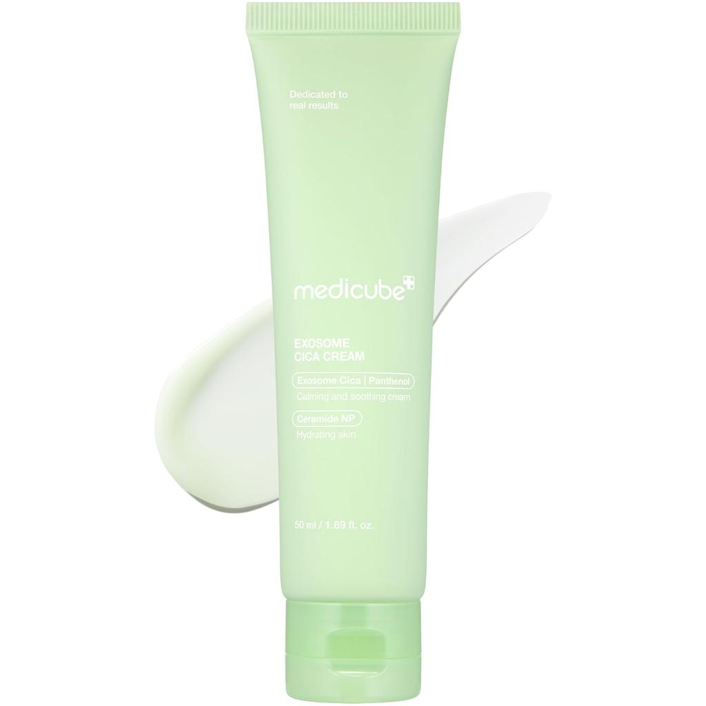 Medicube Exosome Cica Cream, Moisturizing, Moisture Barrier, Hydrating, Skincare, Korean Cosmetics, Moisturizing