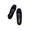 Bow Square Head Shallow Mouth Ballet Flats Women's Single Shoes