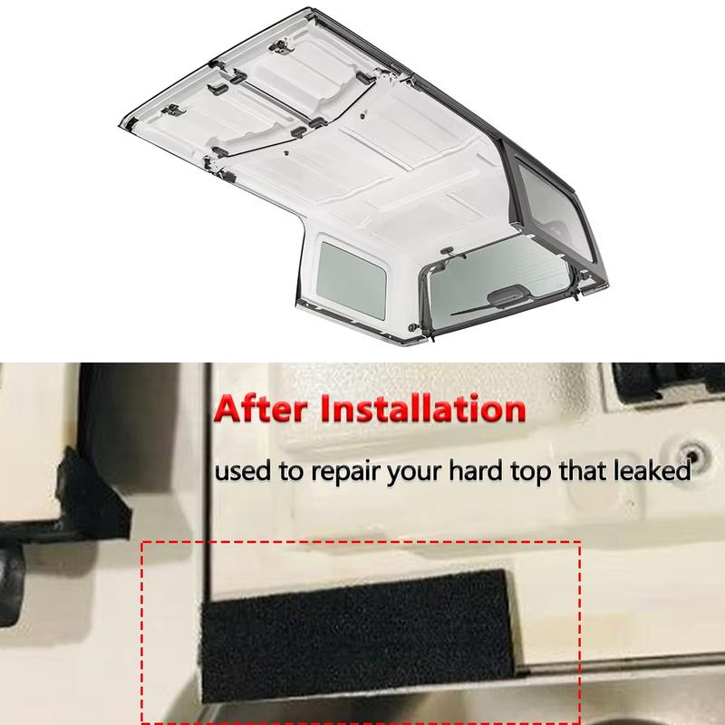 Hard Top Rain Water Leak Seal Kit for Jeep Wrangler JL JLU Gladiator JT 2018-2025 Roof Sealing Car Parts Replacement Accessories