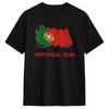 Portugal National Flag Vintage Tshirt Popular T Shirts Shortsleeve Vintage Tshirt Beach Cotton 4xl 5xl 6xl Top Tees