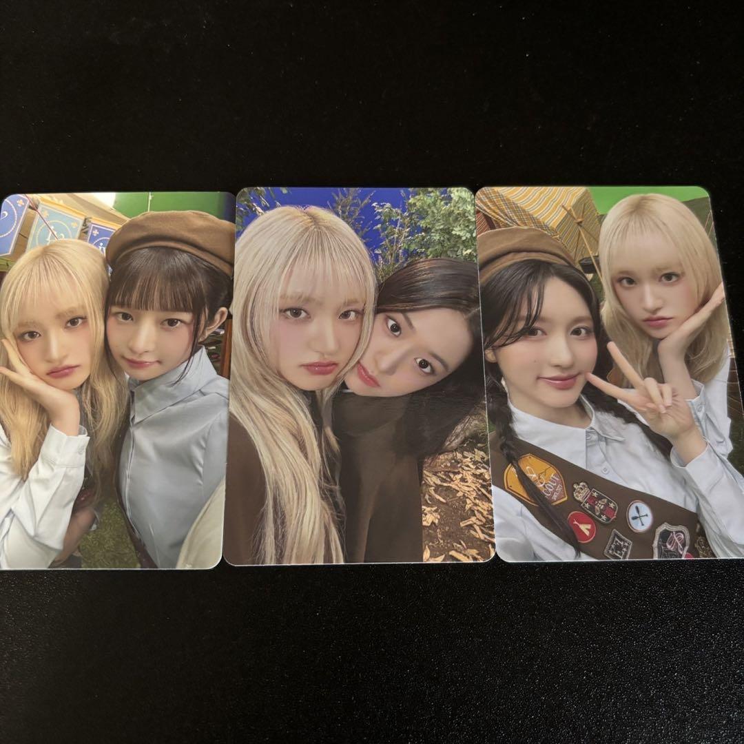 

[USED] IVE Liz SCOUT Seoul Concert 3 pieces Chemistry Unit Rantra Trading Card