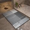 Luxury Diatomite Mud Bath Mat Bathroom Super Absorbent Shower Foot Mats Non Slip Quick Dry Toilet Carpet Room Rugs Doormat