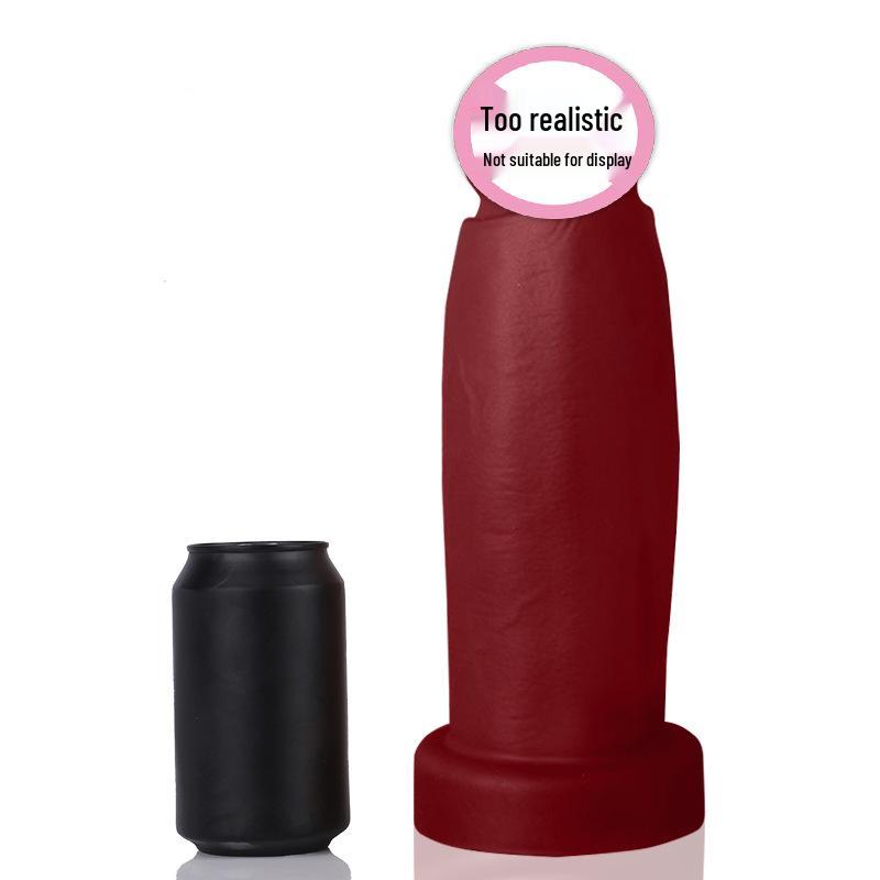 Cross-Border Thickened Liquid Silicone Anal Plug & Dilator for Men & Women