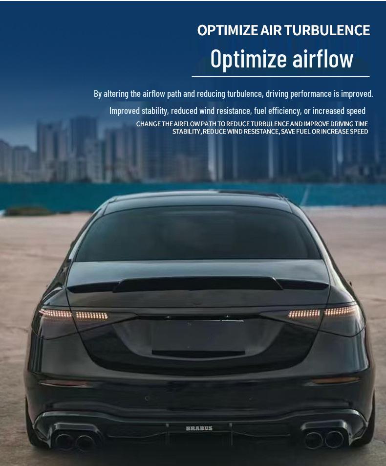 Wet Carbon Fiber Body Kit for 2021-2024 Mercedes-Benz S-Class W223