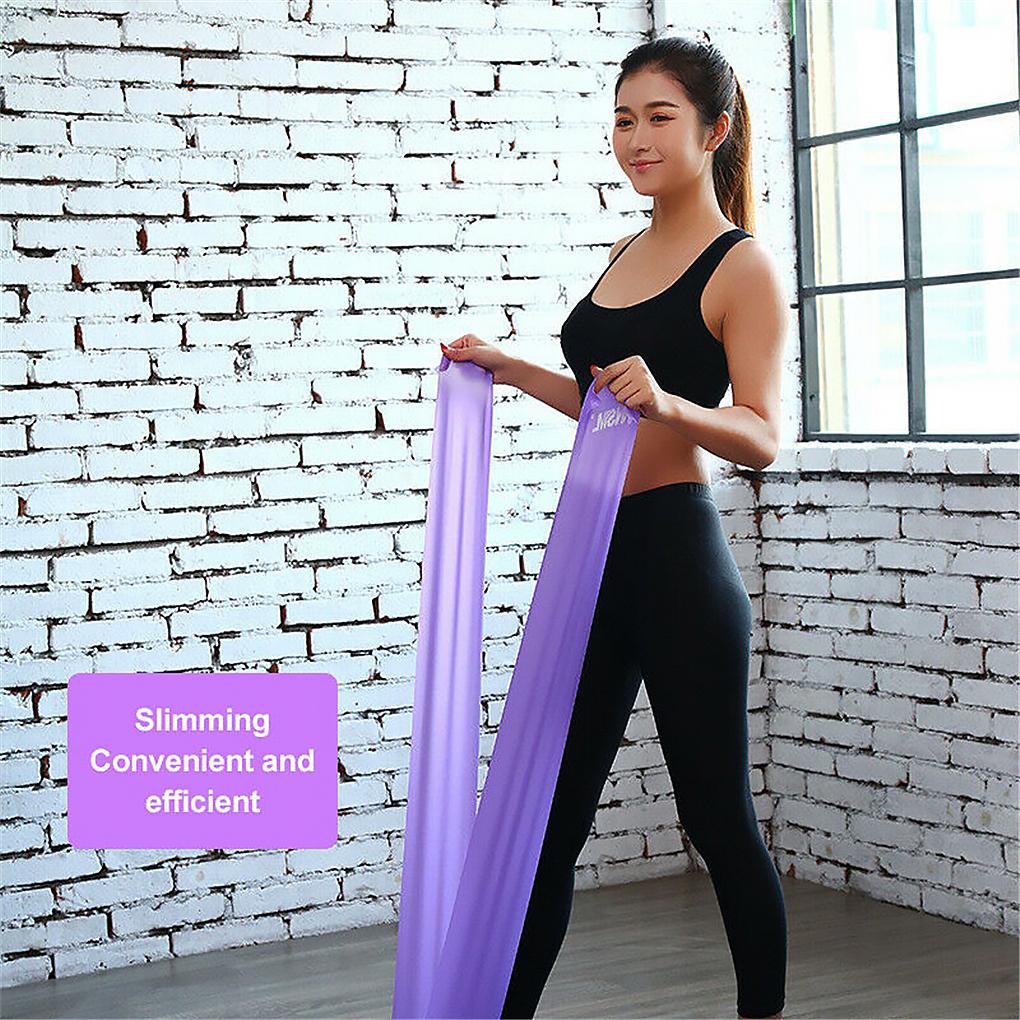 Unisex Yoga Fitness Resistance Band Gym Strength Training Elastic Strap