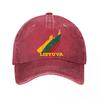 Lietuva Embroidered Vintage Washed Baseball Cap Washed Baseball Cap