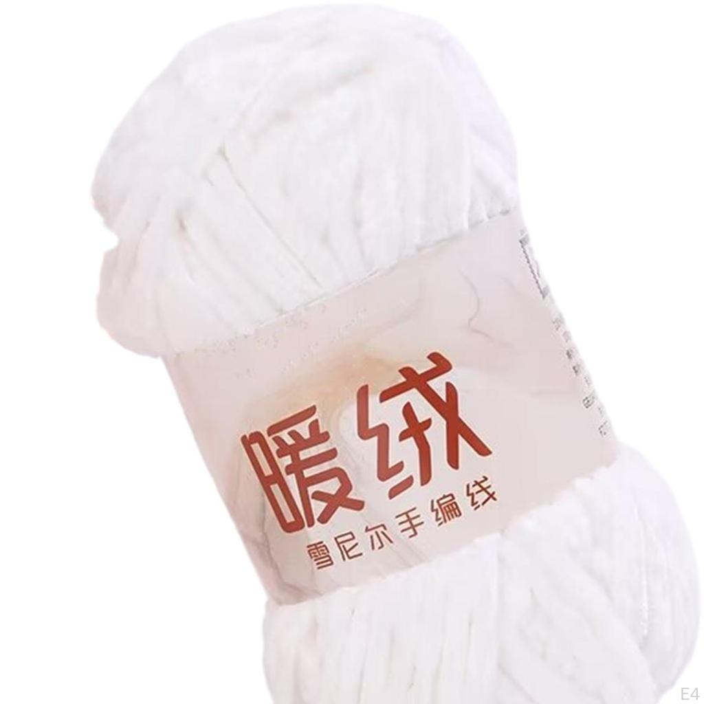 Chenille Yarn Set for Crafting