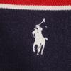 Polo by Ralph Lauren border Short sleeve Polo shirt M Navy system Men's Used