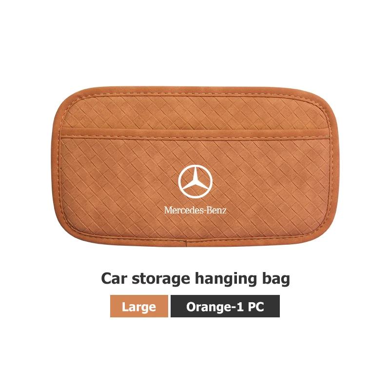 XDFMN1 Hot 2026 New For Benz Car Door Seat Back Self Pasting Multi-Functional Storage Bag For Mercedes Benz C180 C300 W124 W176 W177 C2