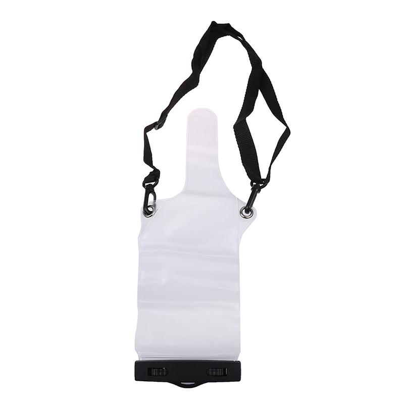 Portable Radio Waterproof Case Bag For Walkie Talkie Cover Holder With Lanyard