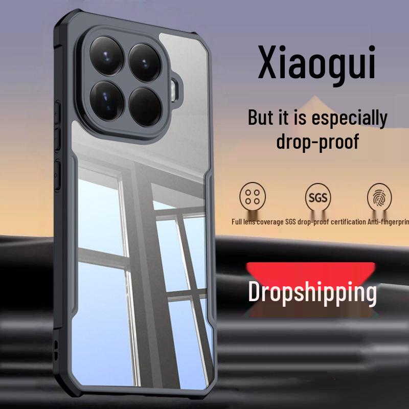 

Xundi Силіконовий Протиударний Прозорий Чохол Повного Покриття для Xiaomi 15T/15T Pro Xiaomi 15T