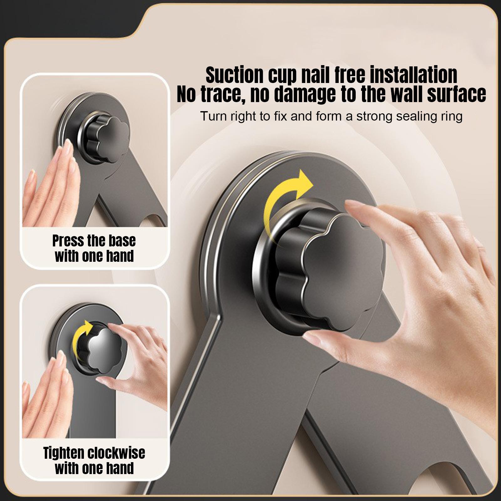 

Non Nail Sticker Pot Cover Rack , Non Perforated Wall Mounted Kitchen Shelf , Cutting Board , Cutting Board , Vegetable Board Storage Rack One Size