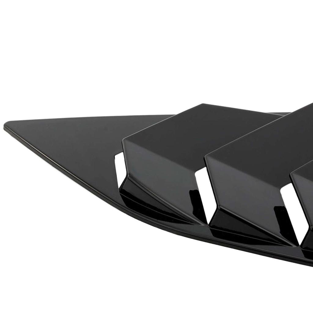 2pcs Rear Window Louvers Car Rear Window Blinds Side Tuyere Louvers Vent Replacement for Focus ST RS MK3 Hatchback