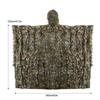 Cloak Dress Hunting Clothes New 3D Maple Leaf Bionic Ghillie Yowie Sniper Birdwatch Airsoft Camouflage Clothing Jacket