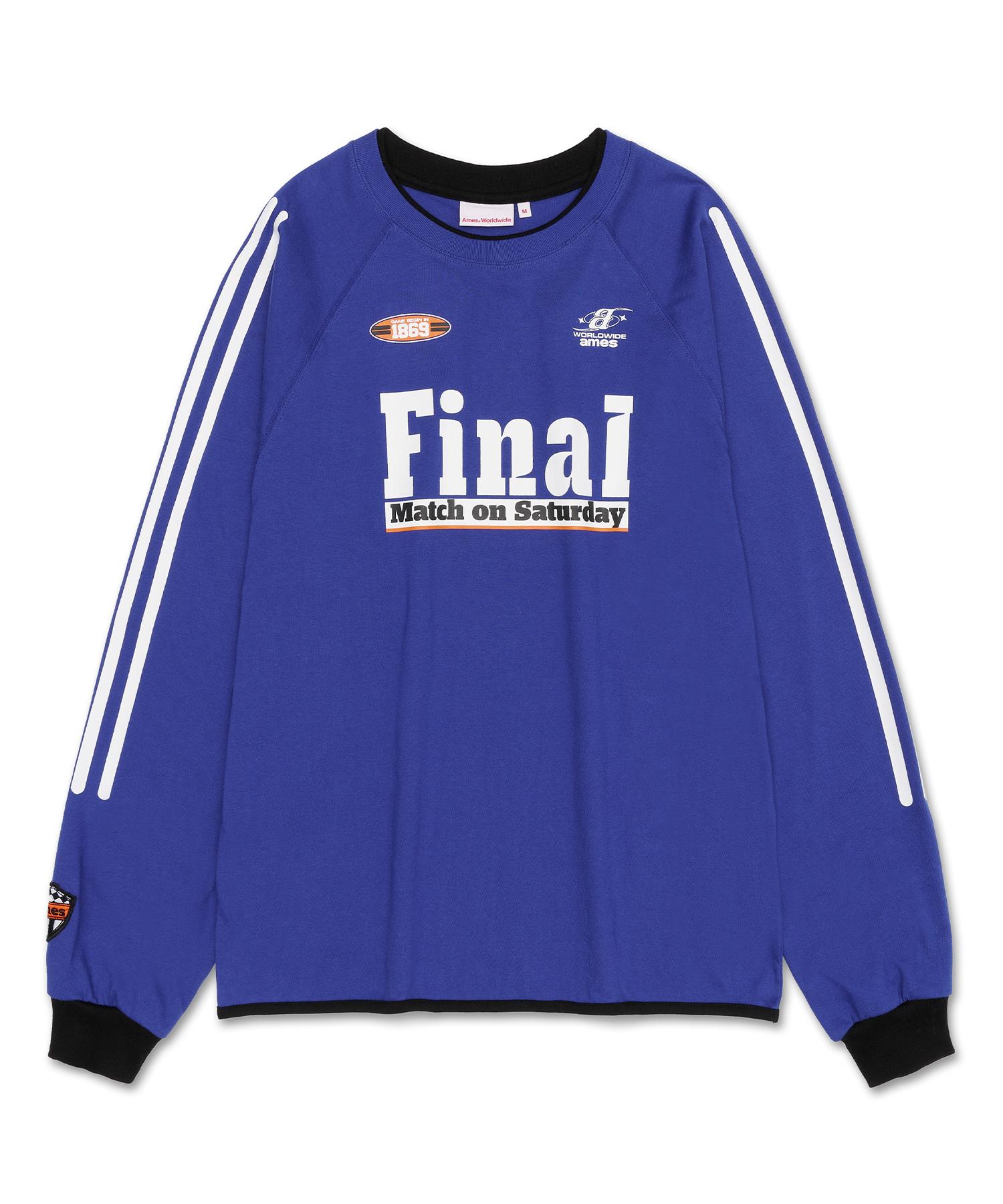 Ames Worldwide Финальный Матч Футболка с длинным рукавом Синяя (Am2Dfut553A) Blue L
