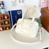 Japanese JK Uniform Bag Shoulder Messenger Commuter College Style Student Bag Love Backpack Student Soft Girl PU Female Bag