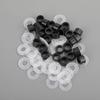 Bruce & Shark 158pcs Motorcycle Sport Bike Windscreen Fairing Bolt Kit Fastener Clip Screw Set Black