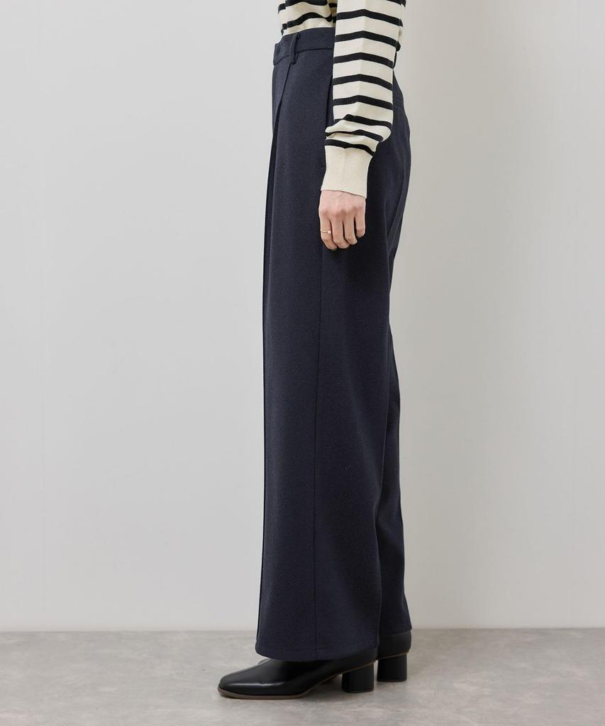 ROPE PICNIC Jersey Gray Size S Wide-leg Pants, (07),