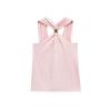 Metal Buckle Twisted Halter Slimming Women's Tank Top