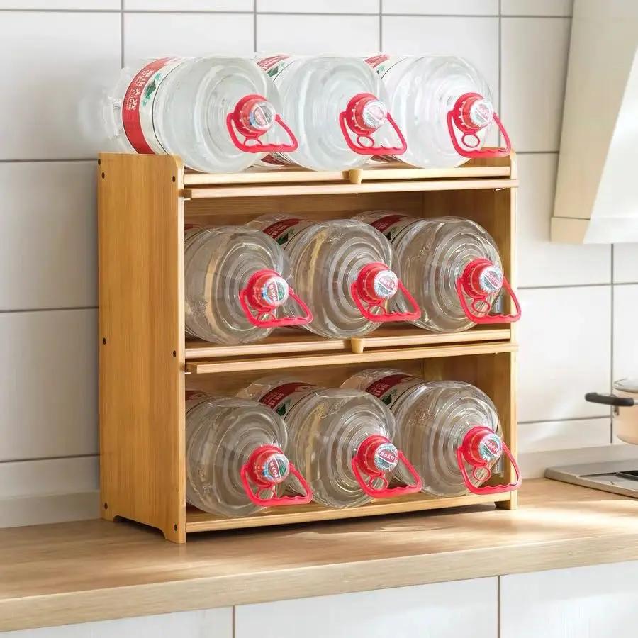 Badezimmer-Arbeitsplattenschrank aus Holz für die Küche mit 2 Fenstertüren, Mehrzweck-Aufbewahrung für Gewürzgläser, Schminktisch, Schönheitszubehör